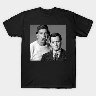 Oscar Madison And Felix Unger The Odd Couple TV Show 1970 T-Shirt